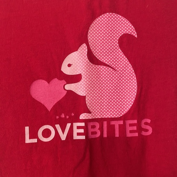 Super cute Valentines or everyday t shirt Sz XS EUC - Picture 2 of 5